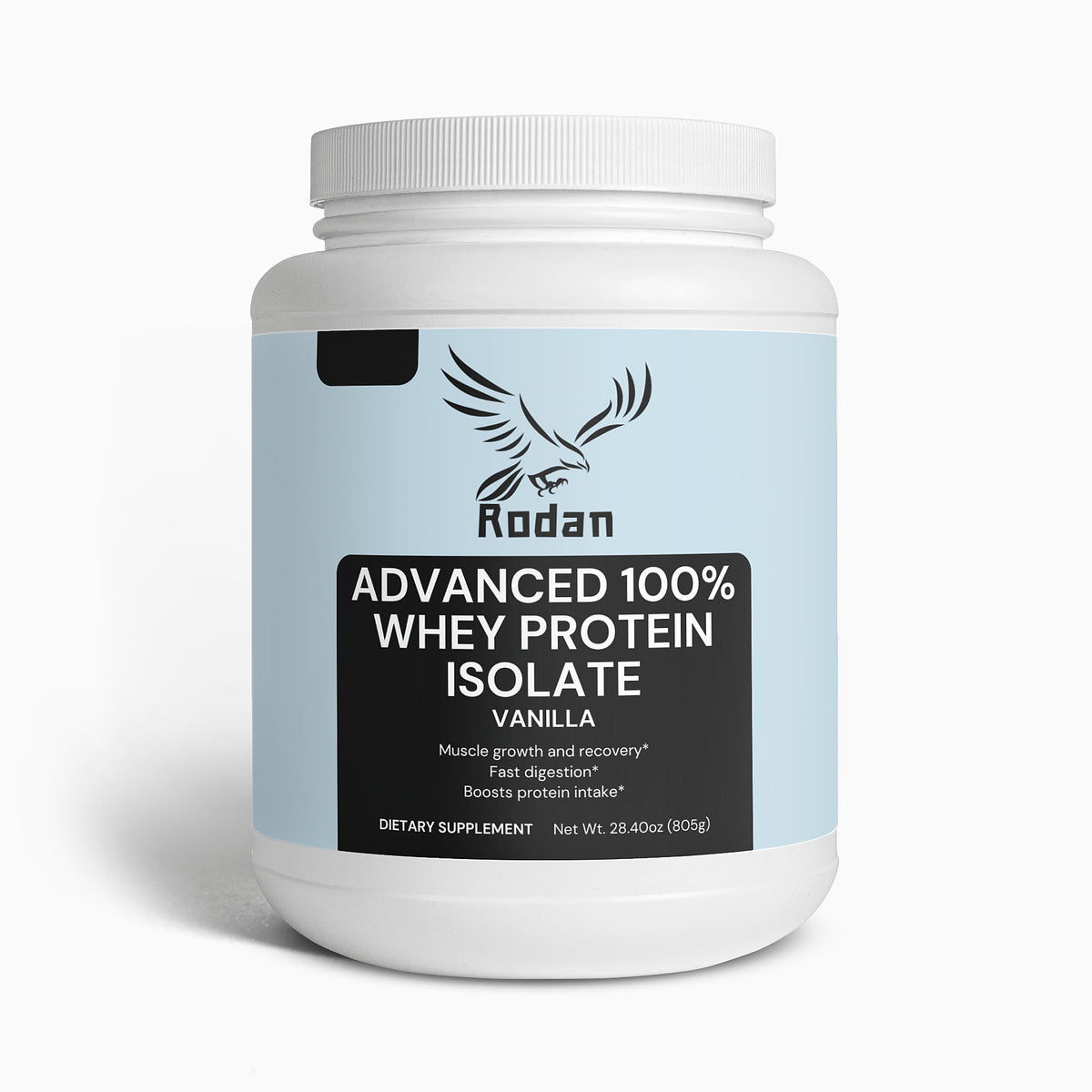 Rodan Sports StoreProteins & Blends Advanced 100 Whey Protein Isolate Vanilla provides a delicious, creamy vanilla flavor, crafted to deliver high-quality protein to support muscle repair and growth. This verAdvanced 100% Whey Protein Isolate (Vanilla)Advanced 100% Whey Protein Isolate (Vanilla)Rodan Sports Store